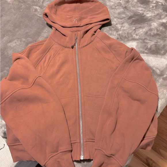 Scuba full zip oversized hoodie - Picture 1 of 3